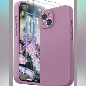 Lilac Purple IPhone 14 case in perfect condition